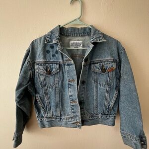 Vintage Jordache Denim Cropped Jacket